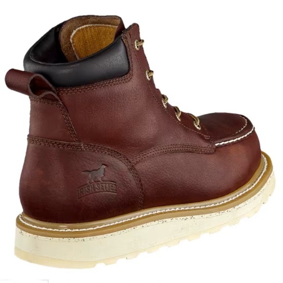 Irish Setter Ashby Work 6-inch Leather Soft Toe Mens size 10 NEW!!! - Picture 3 of 6